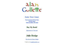 Tablet Screenshot of alangullette.com